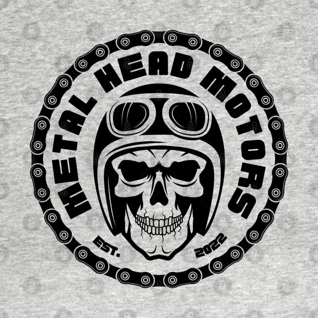 Metal Head Motors - Skull Chain by Nimrod Funk